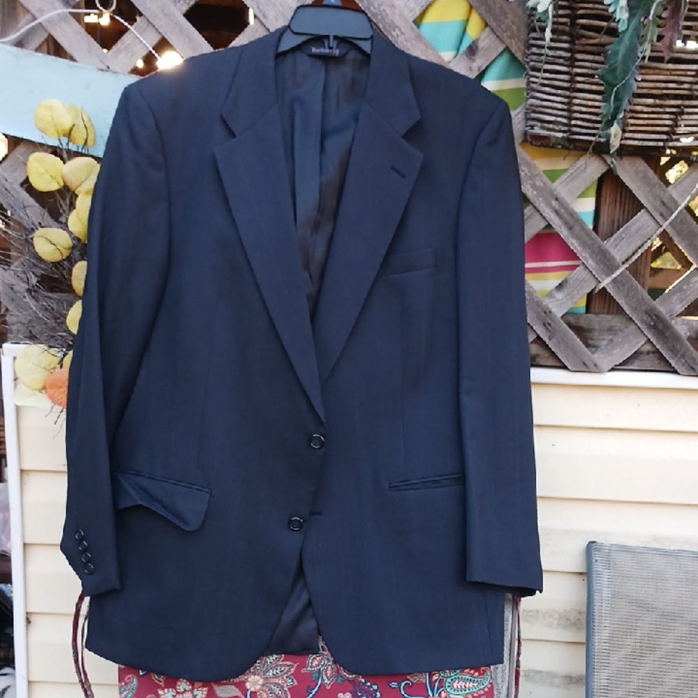 Burberry Navy Men's Blazer